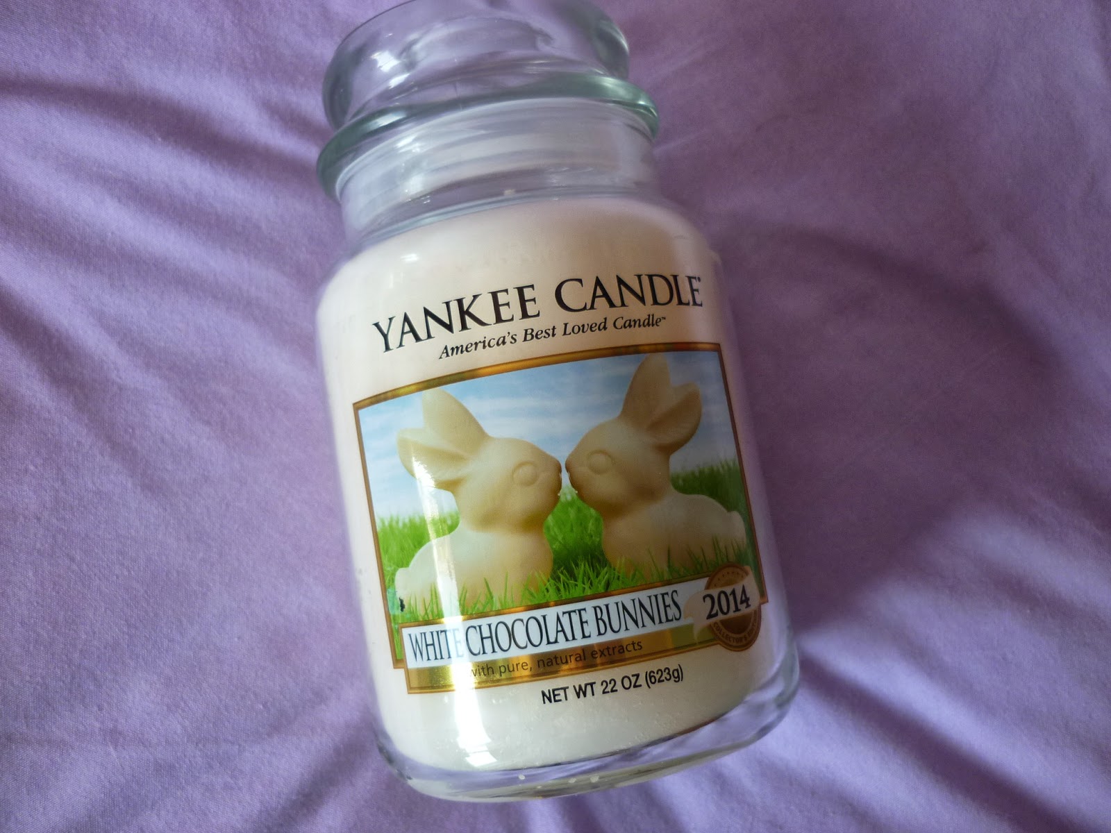 Wishing For Treats Yankee Candle White Chocolate Bunnies Easter 2014!