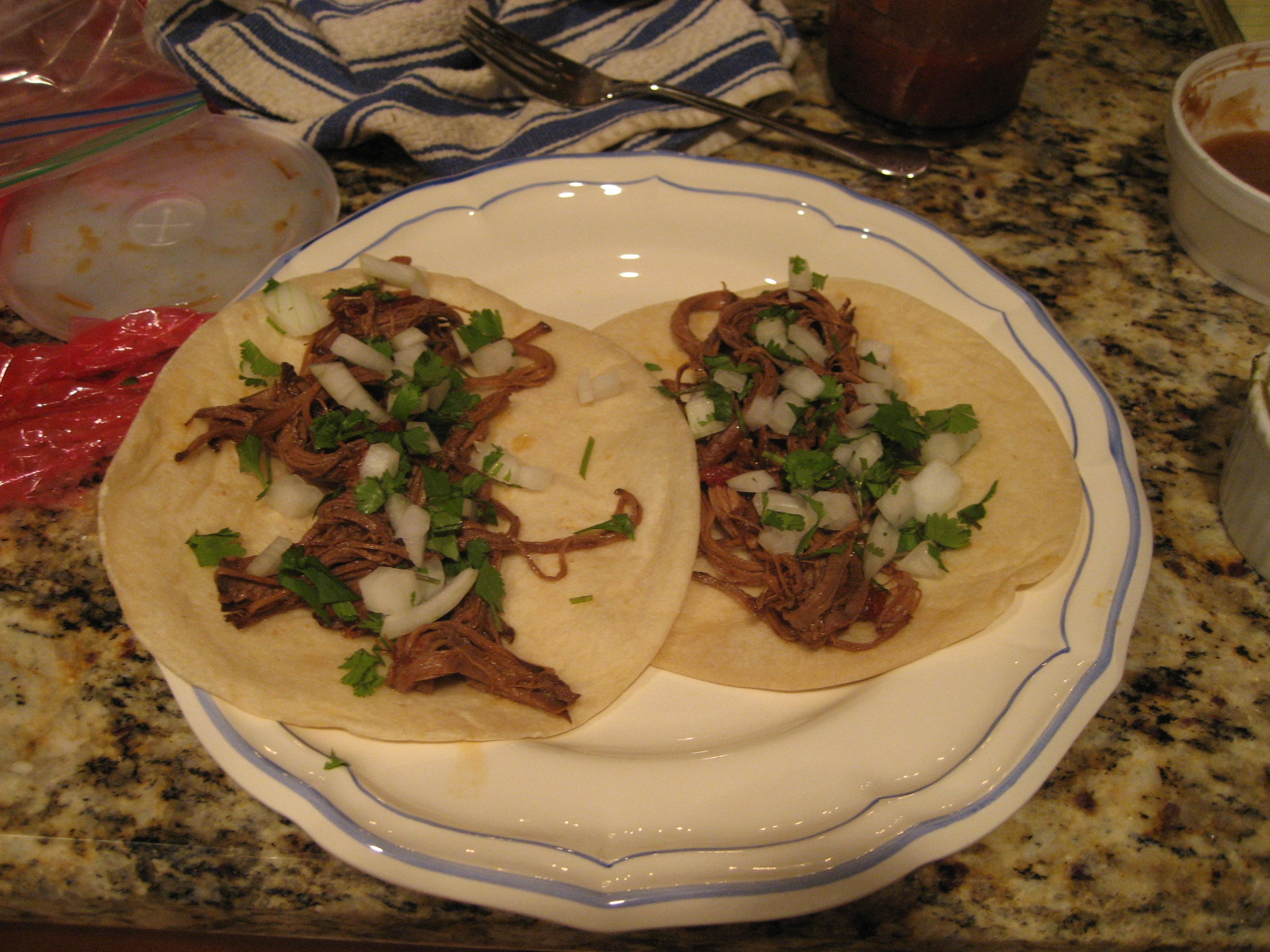 Literal Cooking Slow Cooker Brisket Tacos