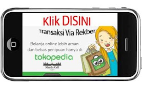 TRANSAKSI VIA TOKOPEDIA