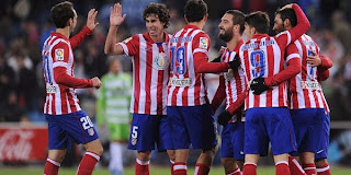 Video Gol Atletico Madrid vs Getafe 24 November 2013