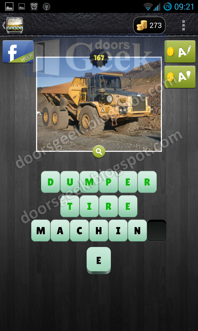 Words in a Pic Level 167 Doors Geek