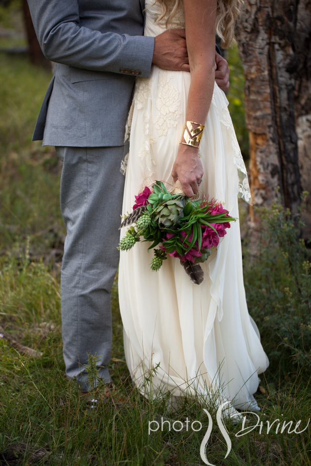 Photo Divine Aaron and Brittany's Beautiful Bohemian Wedding