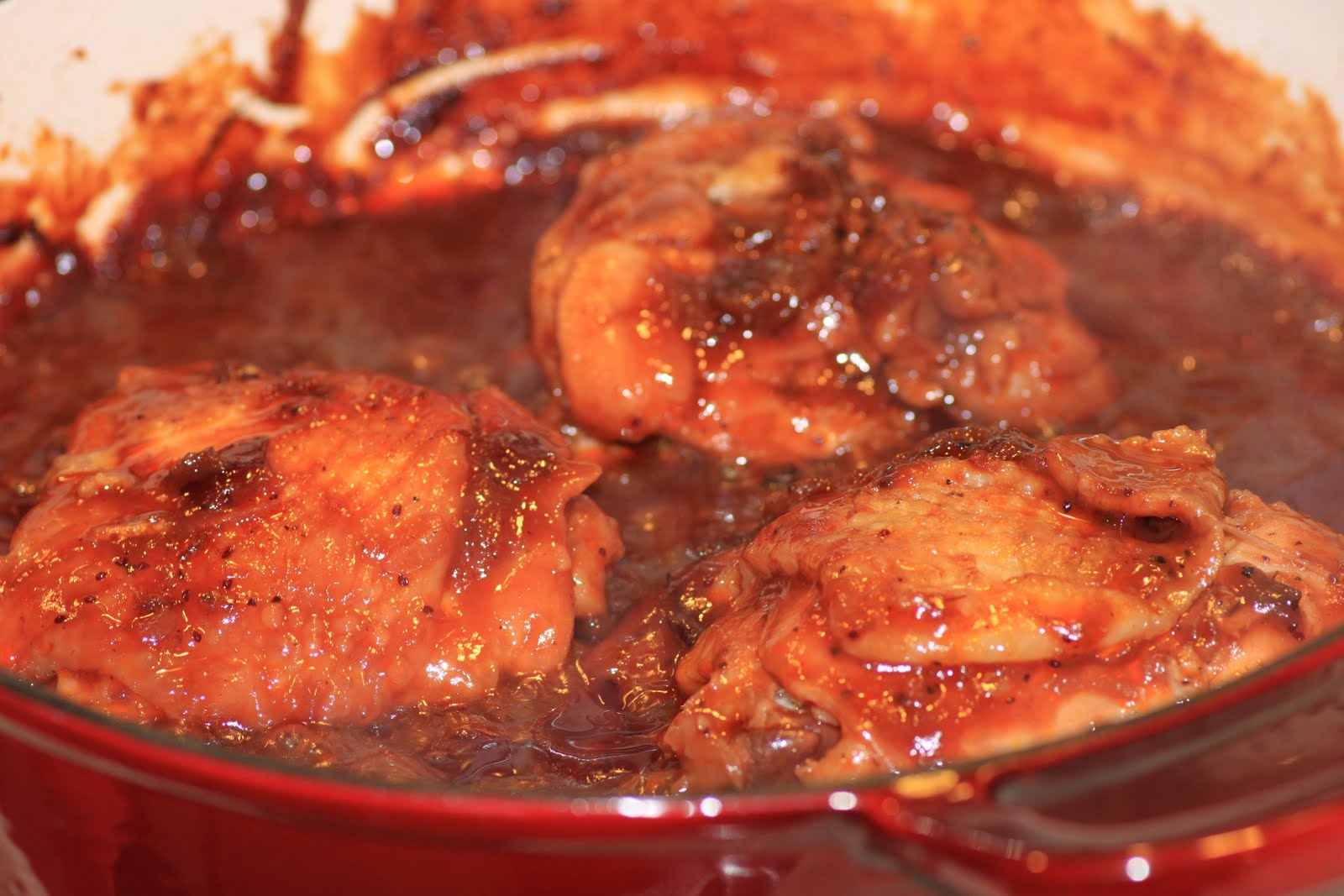 Beauties and the Feast 4Ingredient Cranberry Chicken