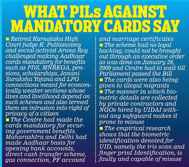 UPA pleads with Supreme Court to save Rs 3,500 crore Aadhaar scheme  Read more: http://www.dailymai