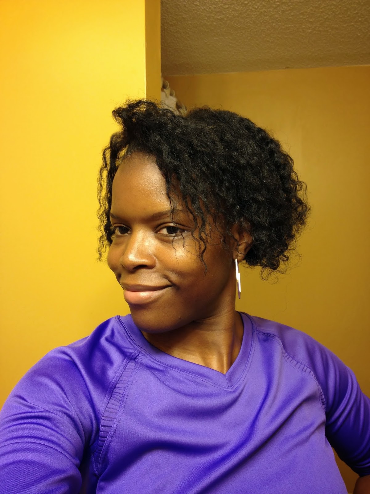 Bantu Knot Flat Twist Out On Natural Hair