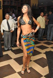 Lucianette Verhoeks Miss World Aruba 2012