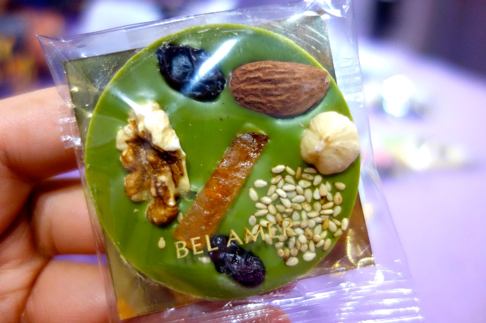 Jin Loves To Eat Chocolat Bel Amer