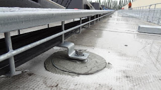 Cable Tray on Membrane Roof