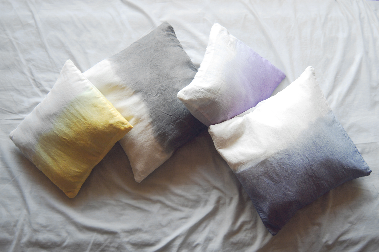 The Pink Doormat Dip Dye Cushion Covers