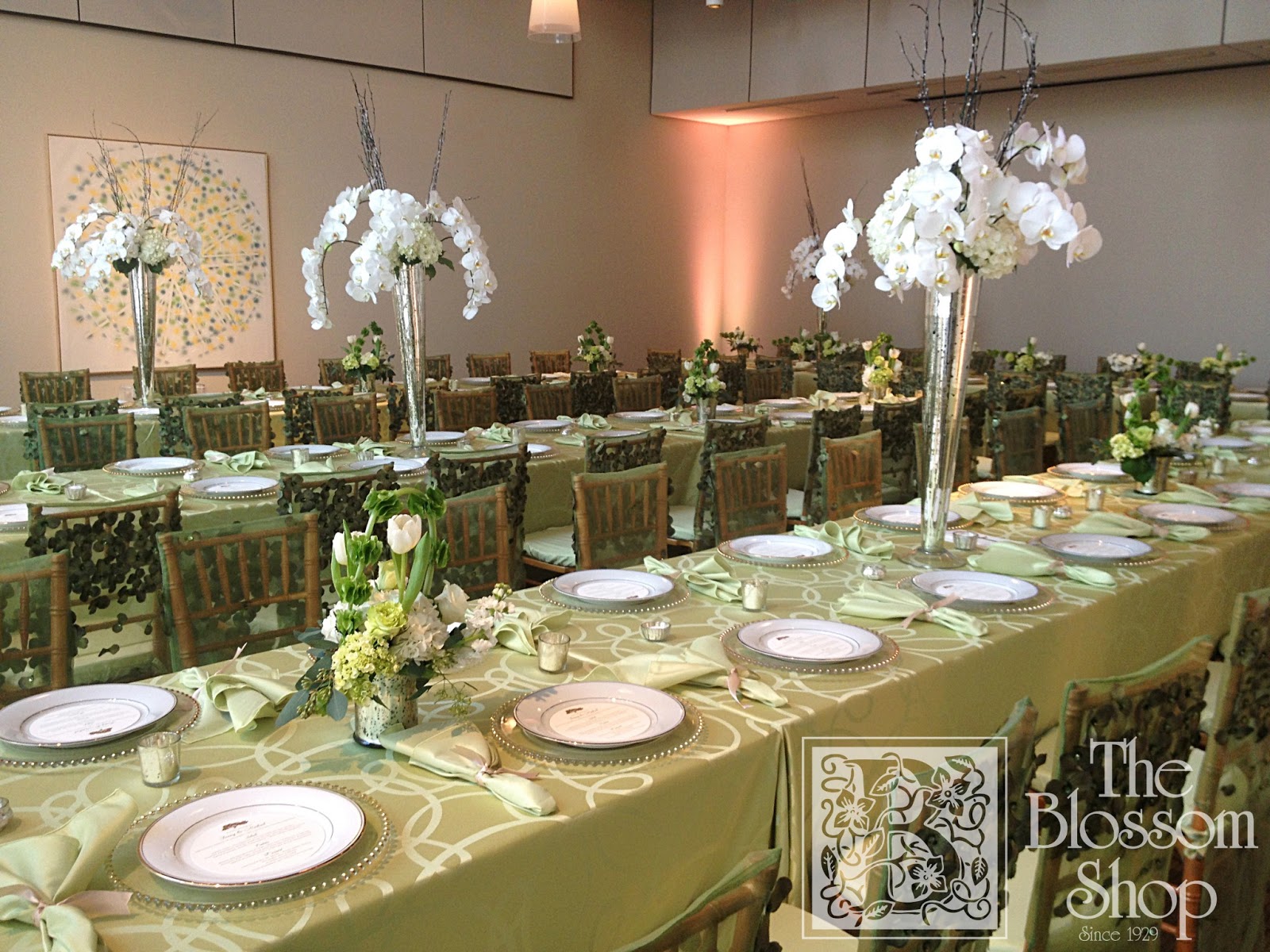 Wedding at Foundation for the Carolinas The Blossom Shop Florist