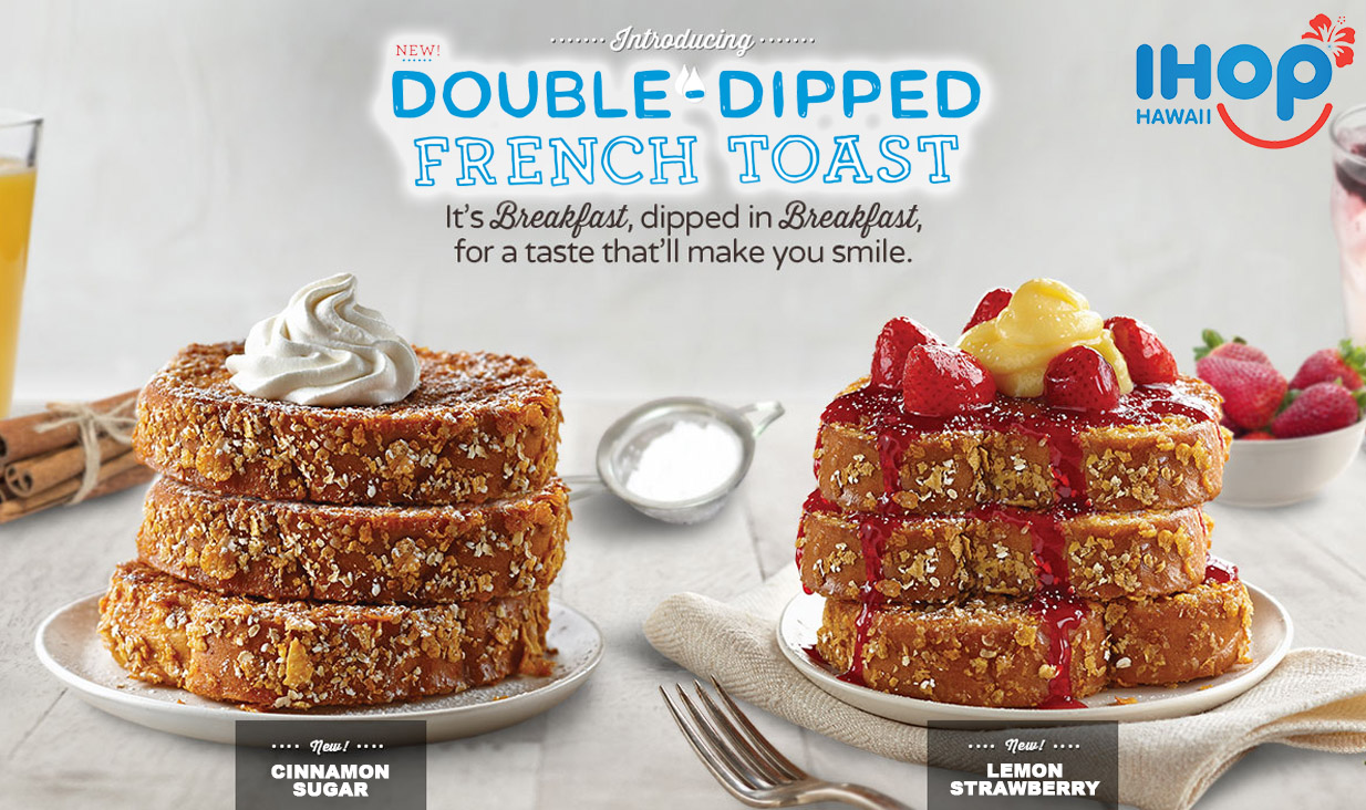New Age Mama Double Dipped French Toast Now at IHop