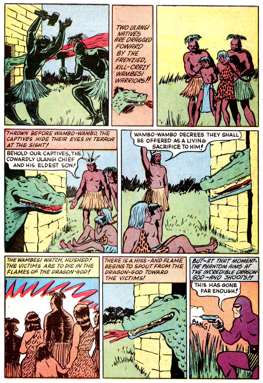 bandits strip Phantom comic three