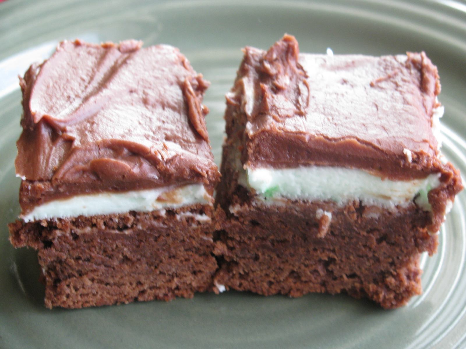 Anissa's Kitchen BYU Mint Brownies