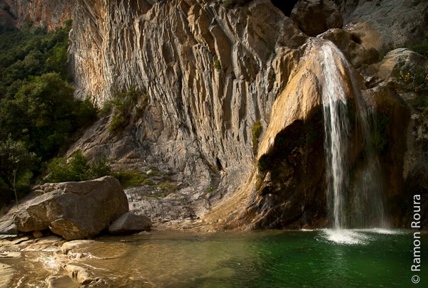 Sant Aniol d'Aguja. Salt de la Capa