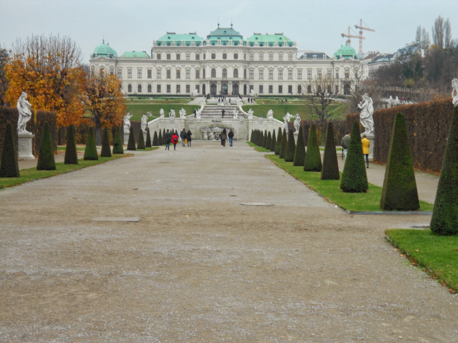 A mi aire Paseo por los jardines de Belvedere en Viena ( y