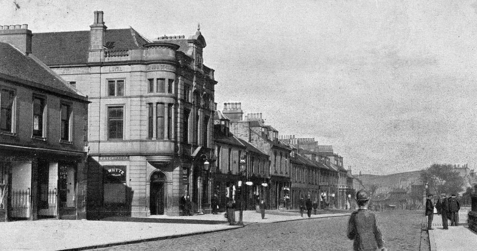 Tour Scotland Photographs Old Photograph Grahams Road Falkirk Scotland