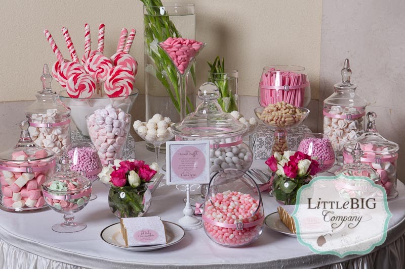 Little Big Company The Blog Beautiful Pink Candy Buffet for a