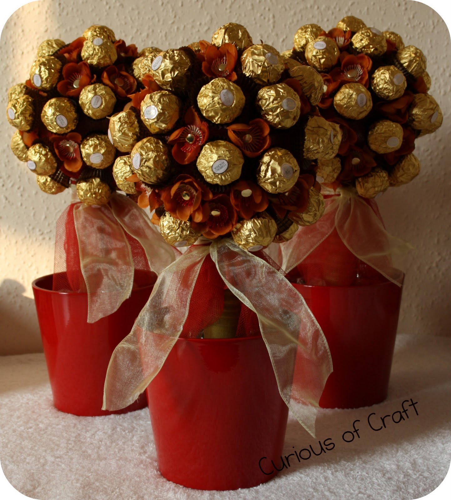 Curious of Craft Ferrero Rocher Topiary Tree