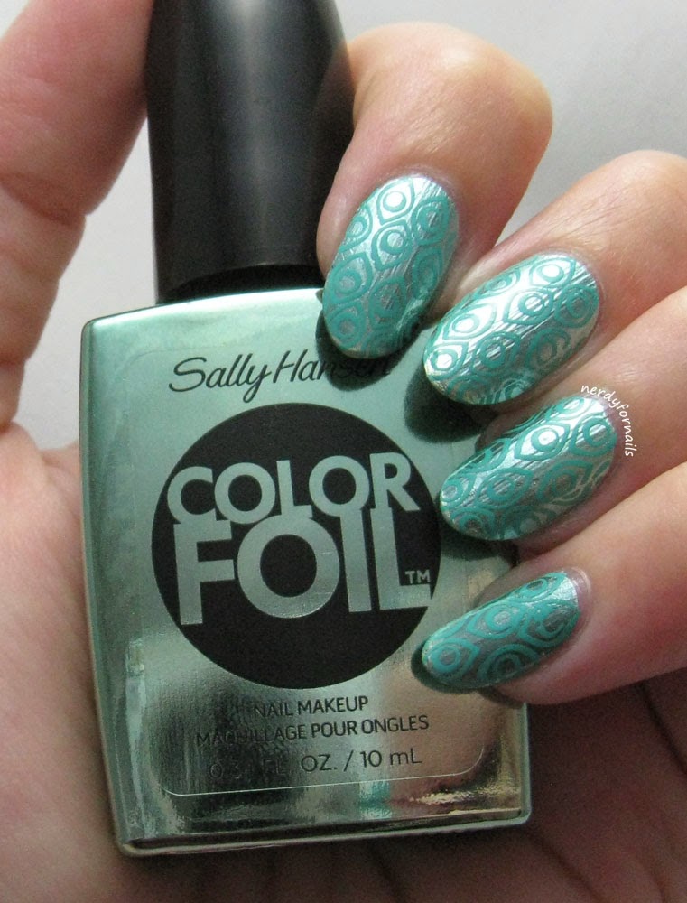 Sally Hansen Color Foil Minted Metal with Stamping