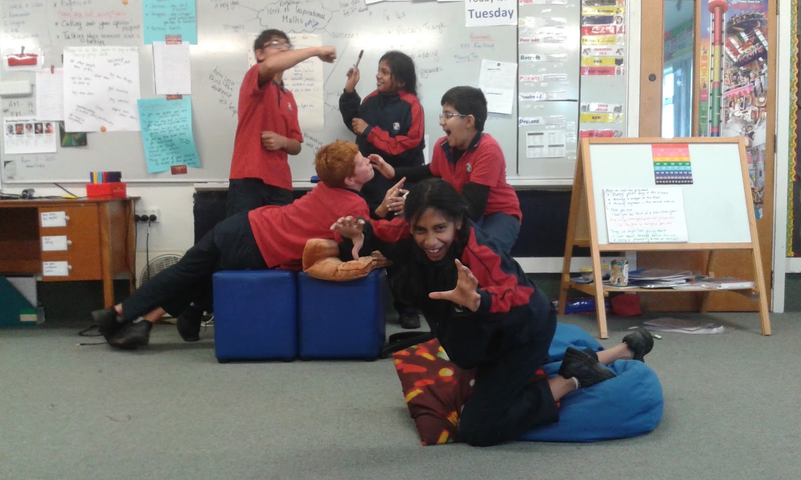 Room 5's brilliant blog Drama Freeze Frames