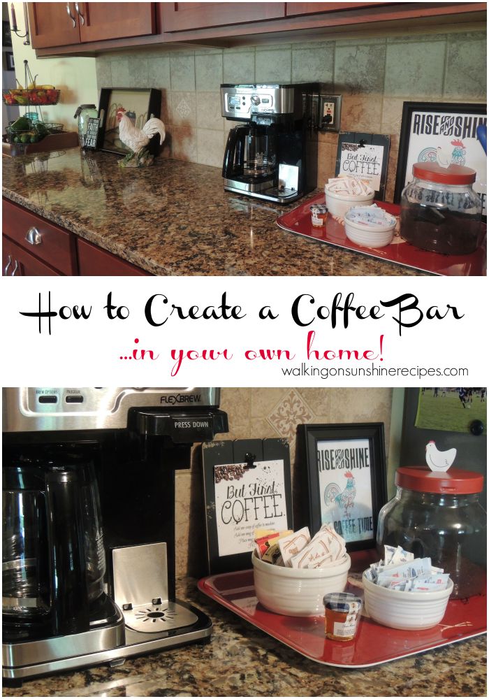 How to Set up Your Perfect Home Coffee Bar/Station - Draper and Kramer,  Incorporated