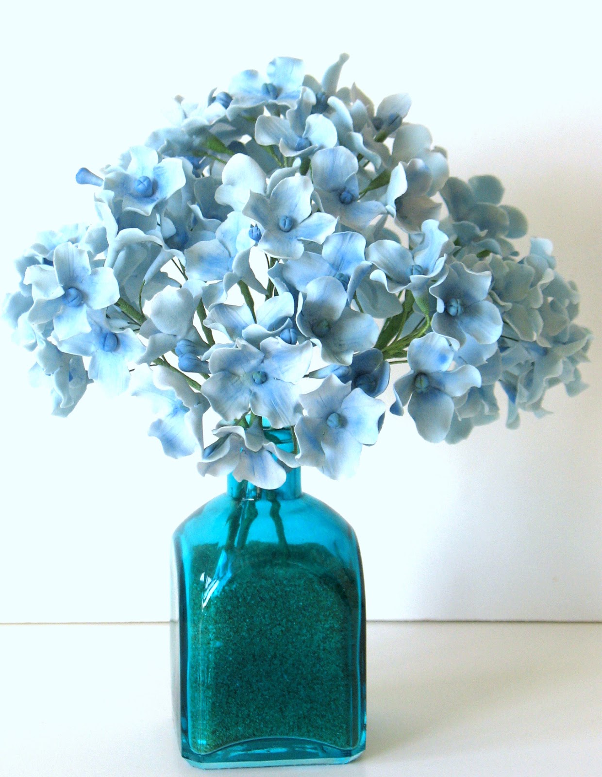 Shaile's Edible Art Gumpaste Hydrangea Tutorial