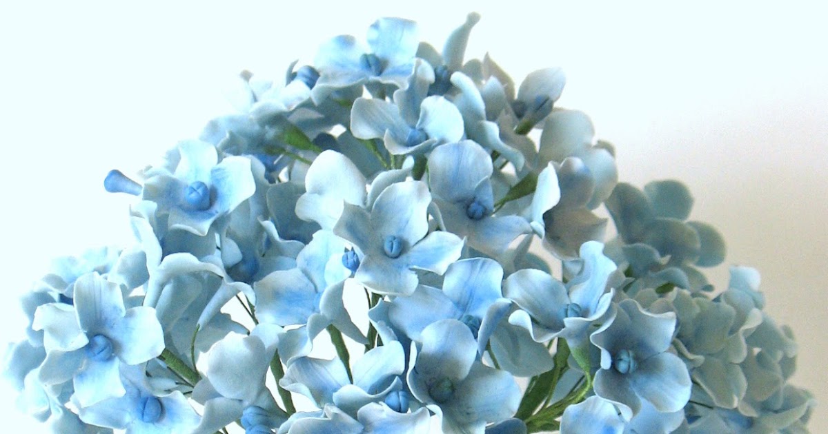 Amazon Com Nearly Natural 1368 Bp Mixed Hydrangea With Vase Blue