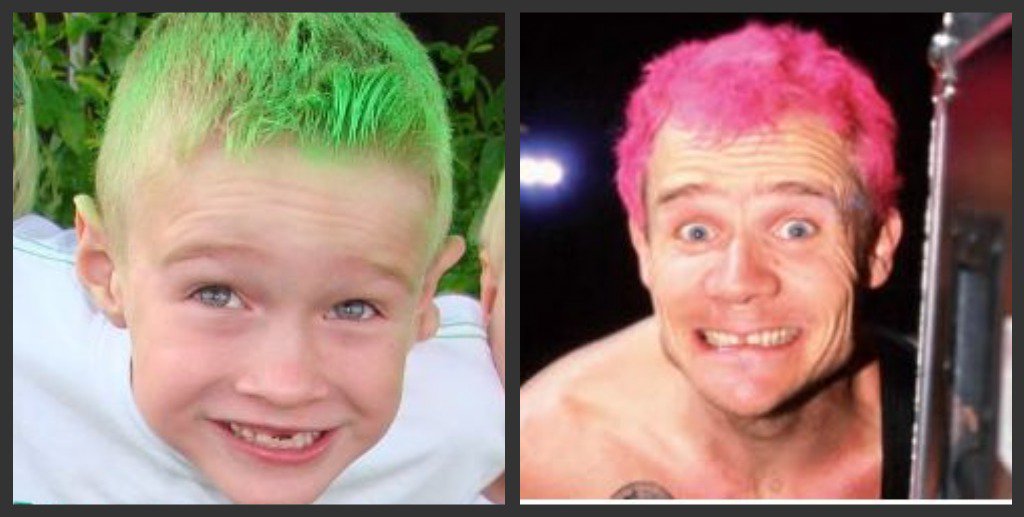 Flea Green Hair