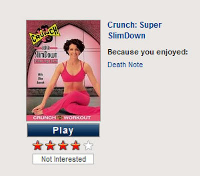Crunch Super Slimdown DVD Cover Because you Enjoyed Death Note