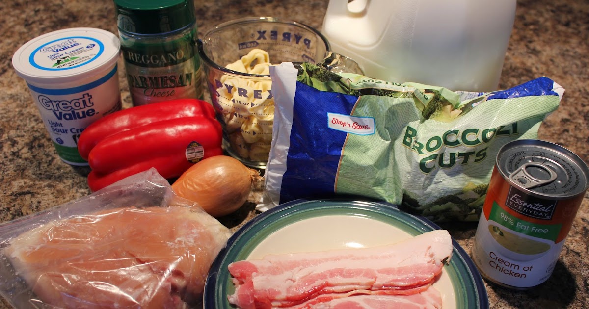 The Busy Moms' Recipe Box Alfredo Chicken Tortellini