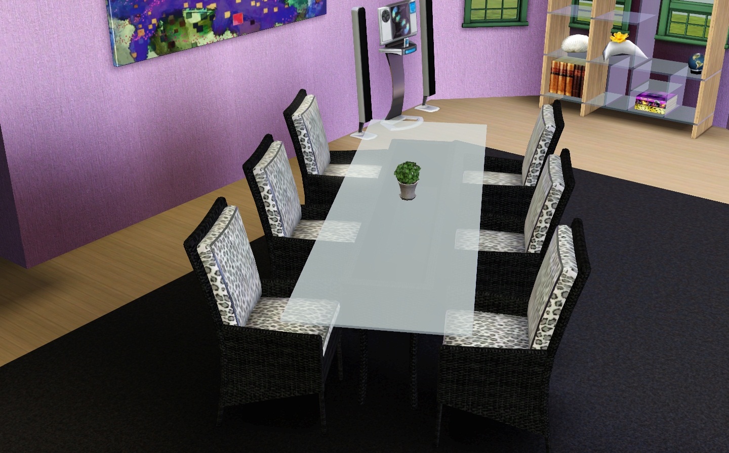 SIMplified: Kleines Esszimmerset