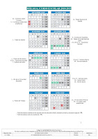 Calendario escolar