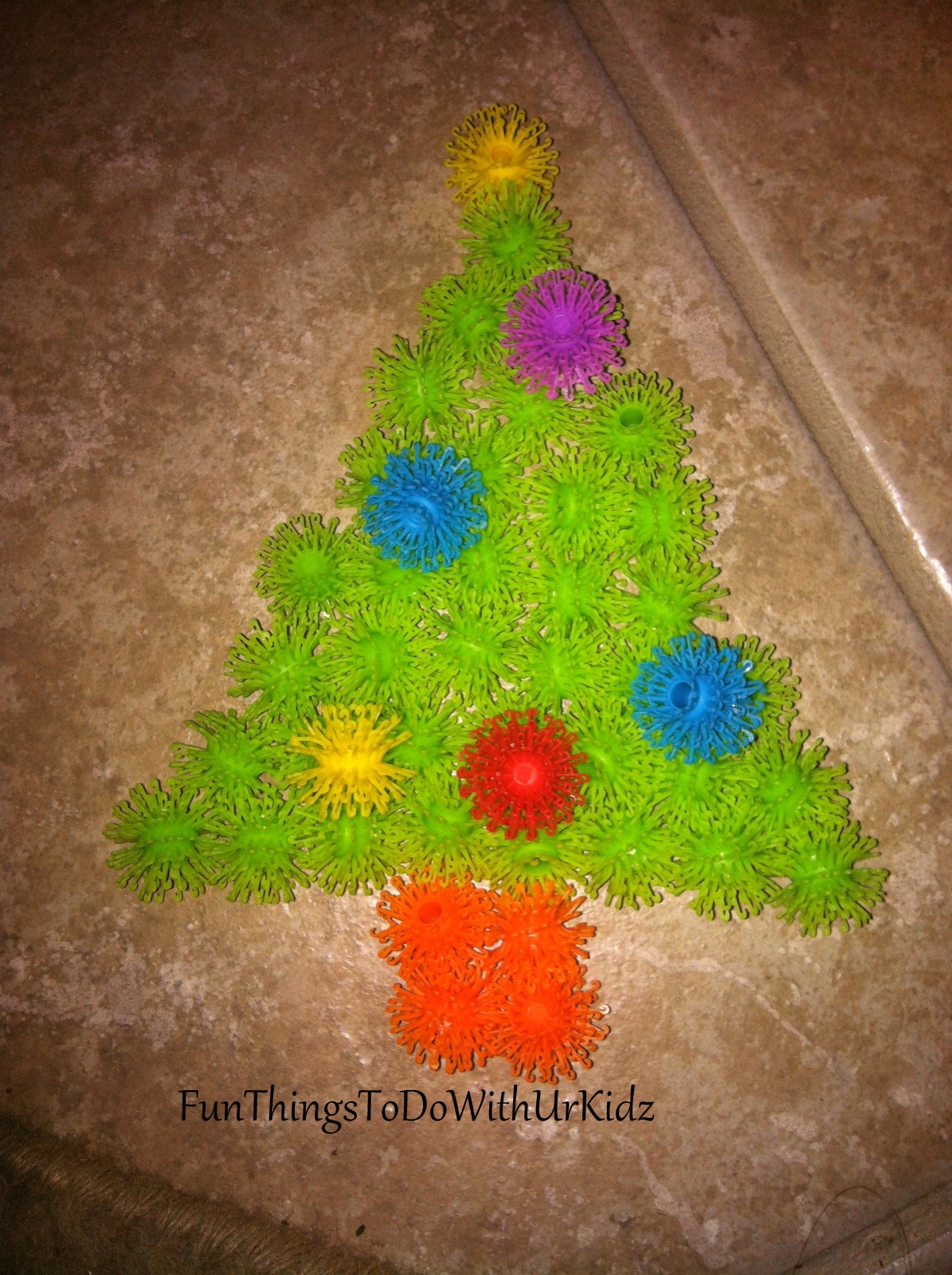 sensory play with bunchems