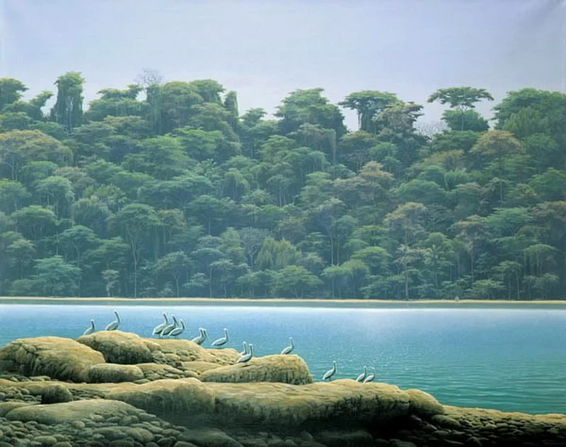 Tomás Sánchez 1948 ~ Cuban Landscape painter