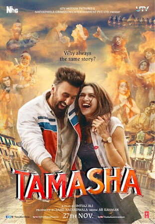 Poster Of Hindi Movie Tamasha (2015) Full Movie Free Download