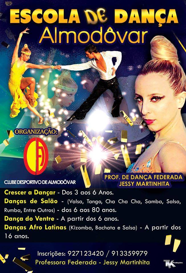 |CD Almodôvar| Aulas de Dança arrancam Sábado!
