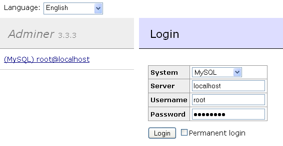 Adminer