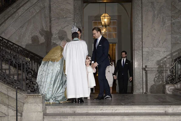 King Carl XVI Gustaf, Queen Silvia and Crown Princess Victoria, Prince Daniel, Princess Estelle and Princess Madeleine and Chris O'Neill, Princess Leonore and Prince Carl Philip and his fiancee Sofia Hellqvist attends a service in the Royal Chapel 