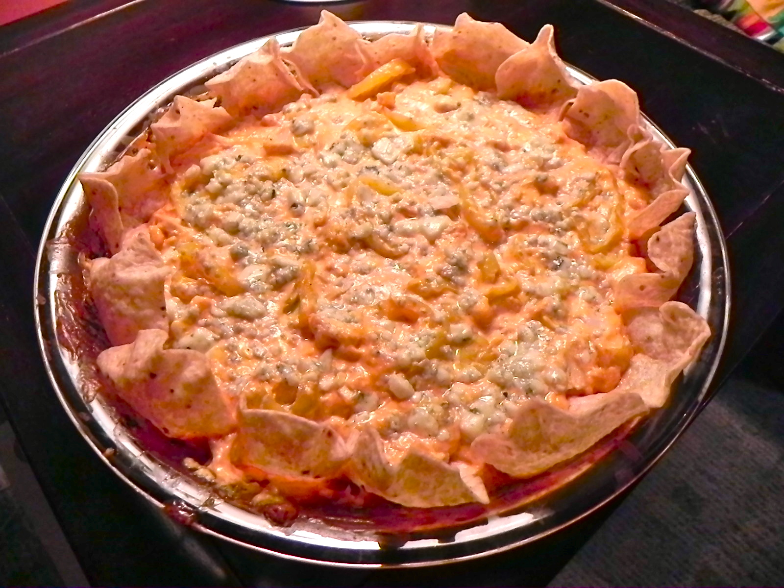 Emma Clare Eats Buffalo Chicken Dip with Banana Peppers