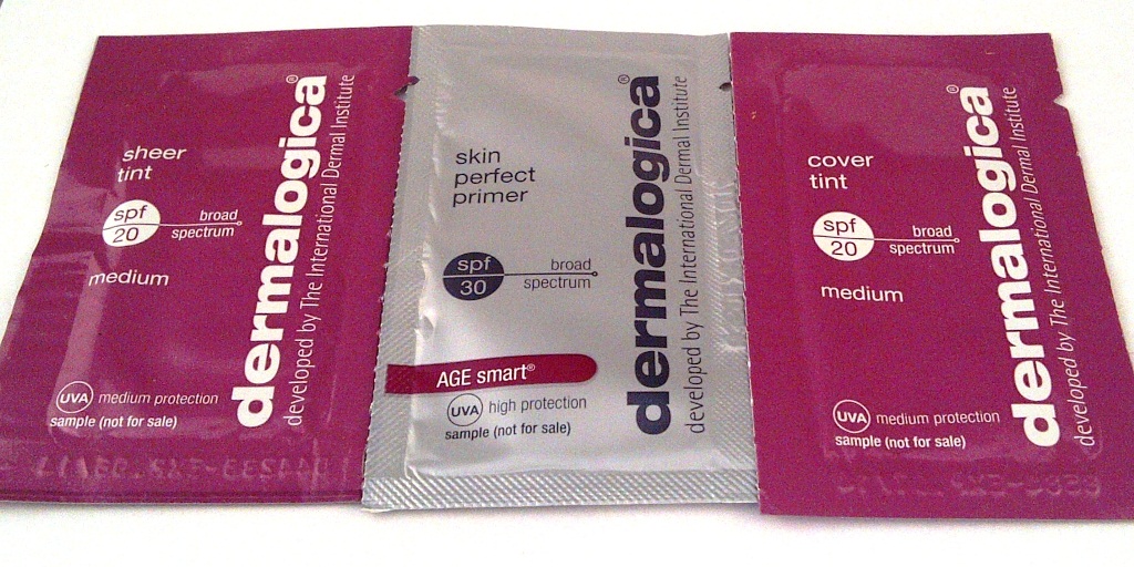BeautySwot Sample Sachet Sunday Dermalogica Sheer Tint, Cover Tint
