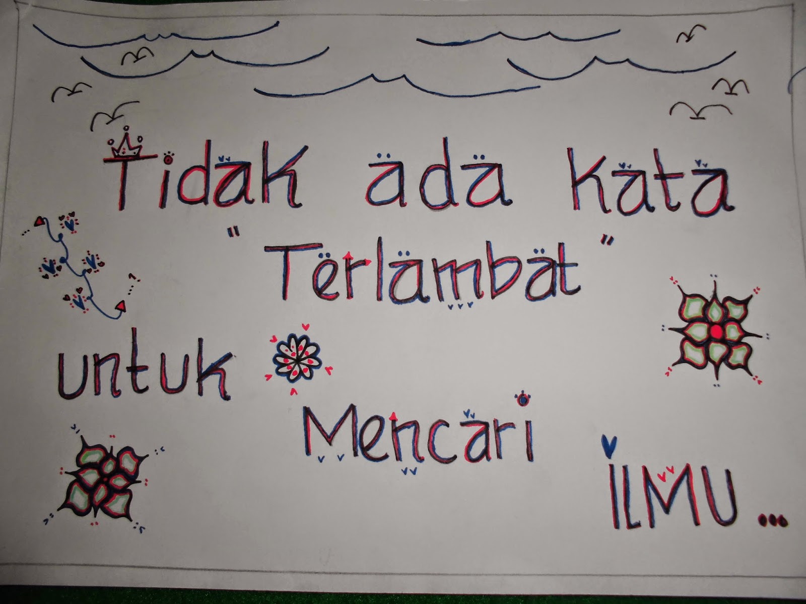 KUMPULAN SLOGAN SISWA KELAS 8H Pendidikan Bahasa, Sastra