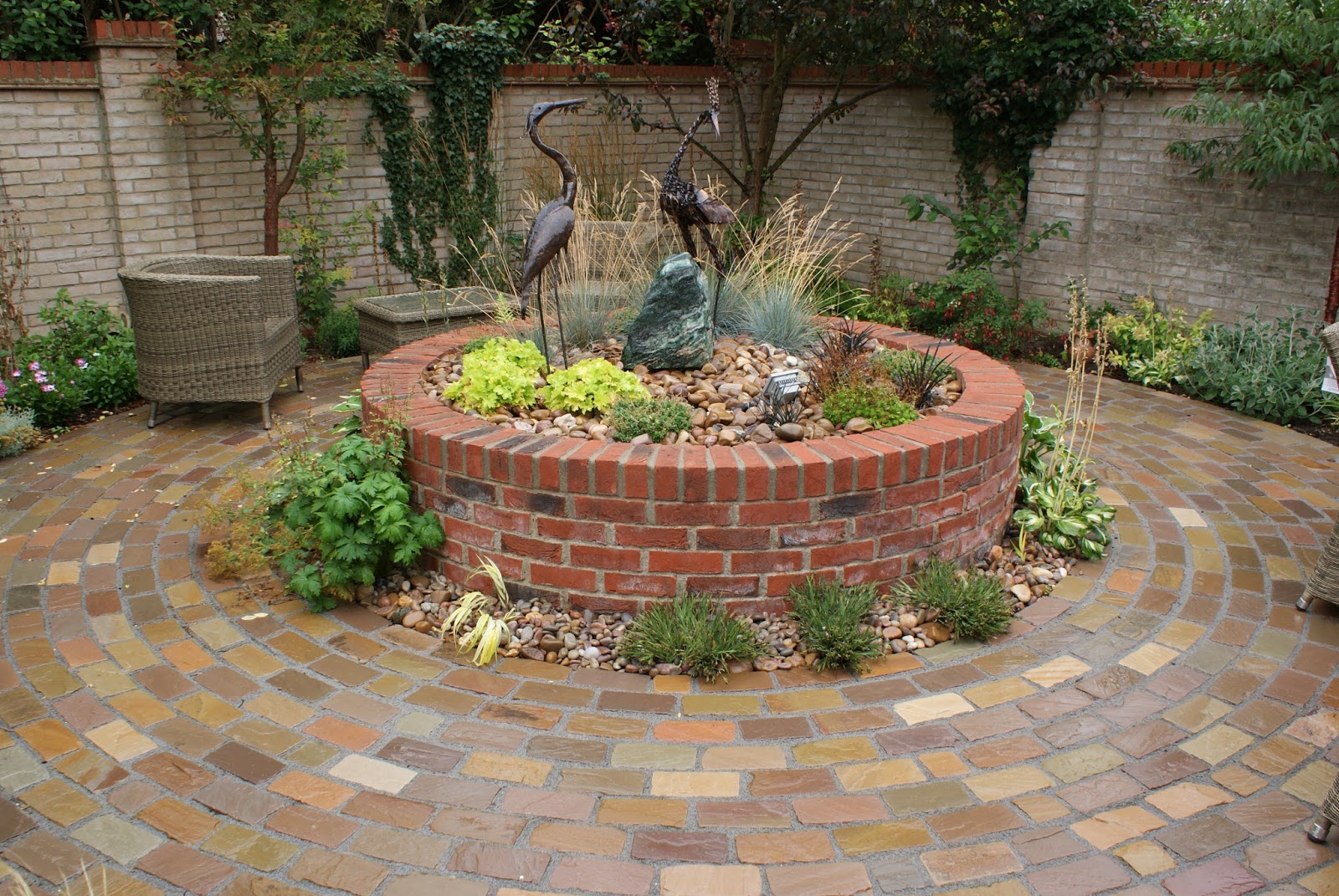 Town Garden Design in Cambridge, Courtyard. | Garden Design and