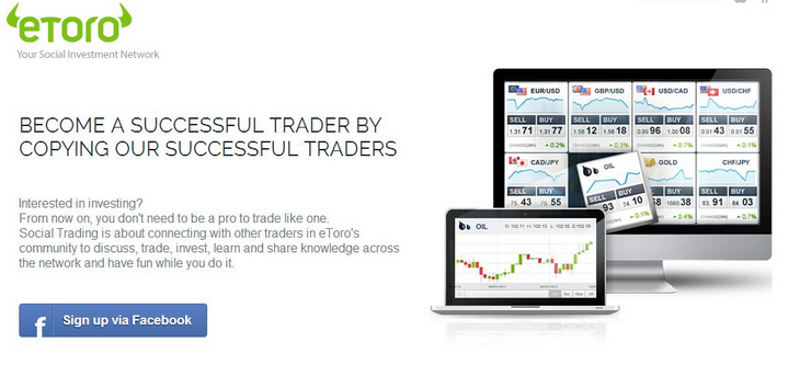 Investi con il social trading di eToro