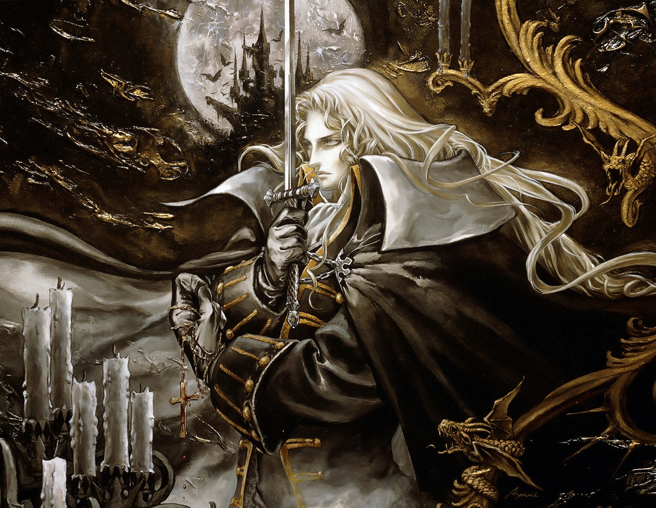 Featured image of post Castlevania Alucard Sword Dracula s curse and while the animation team and alucard was holding his sword in the left hand in like half the boards