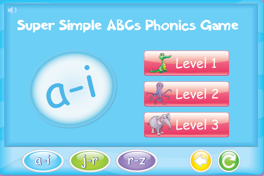 PROYECTO BILINGUE CBM SUPER SIMPLE ABCS PHONICS GAME