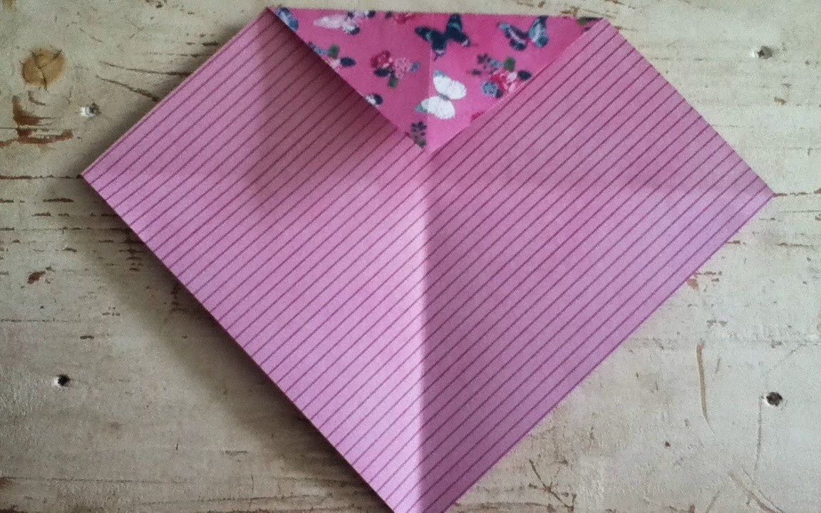 Dutch Girls: Origami vouwen #1 ~ Hartje