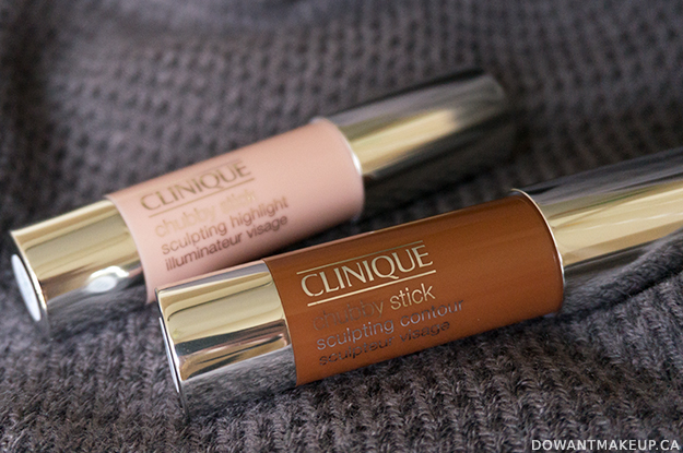 Clinique Sculpting Contour and Sculpting Highlight Chubby Sticks: swatches, review
