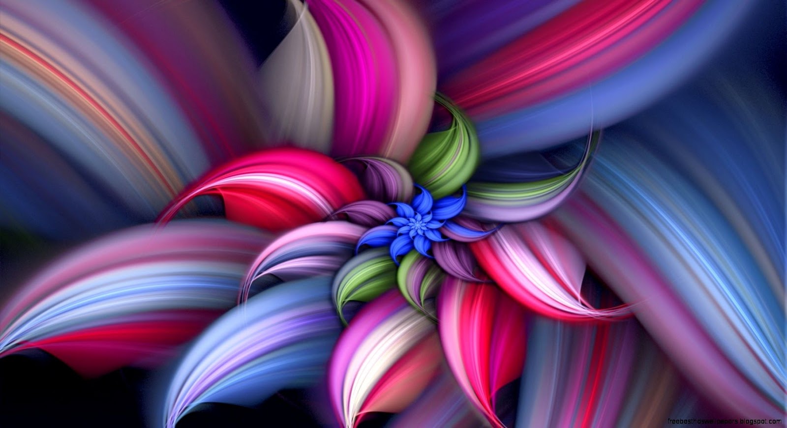 Beautiful Abstract Flowers Beautiful Abstract Flowers