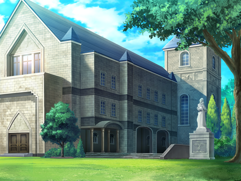 Hospital de Kiri Building+Anime+Landscape+16