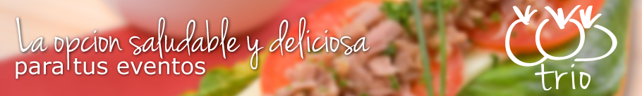 Trío | Refrigerios, sándiwches y catering